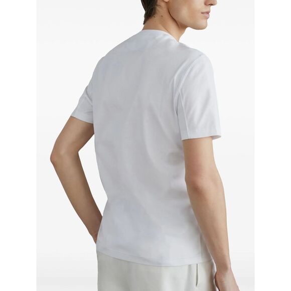 Brunello Cucinelli White T-Shirts & Vests - T-Shirts Men